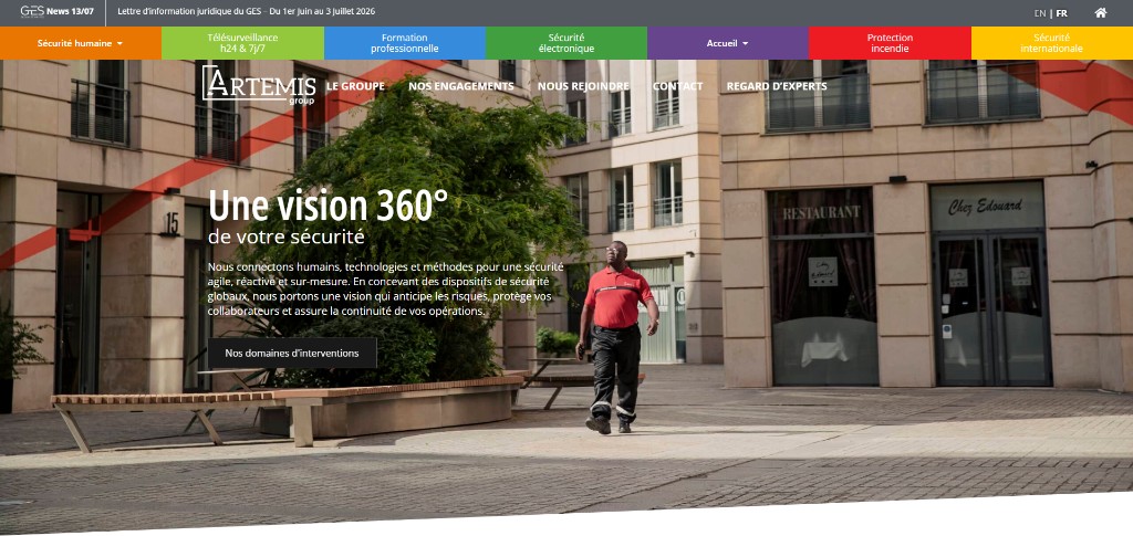 Site Artemis Group